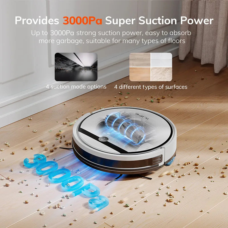 VAC V3X Robot aspirateur laveur
