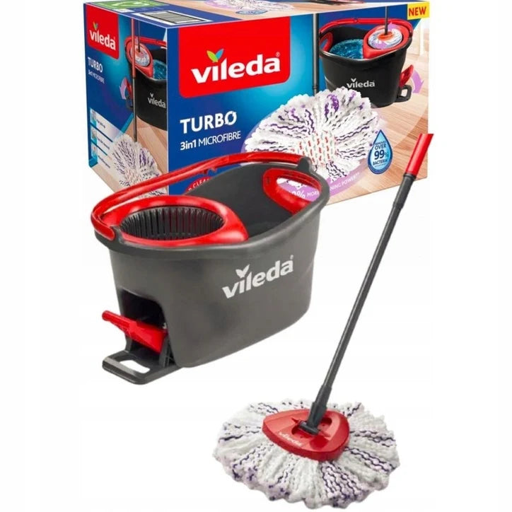 Serpillère Vileda turbo 3 en 1