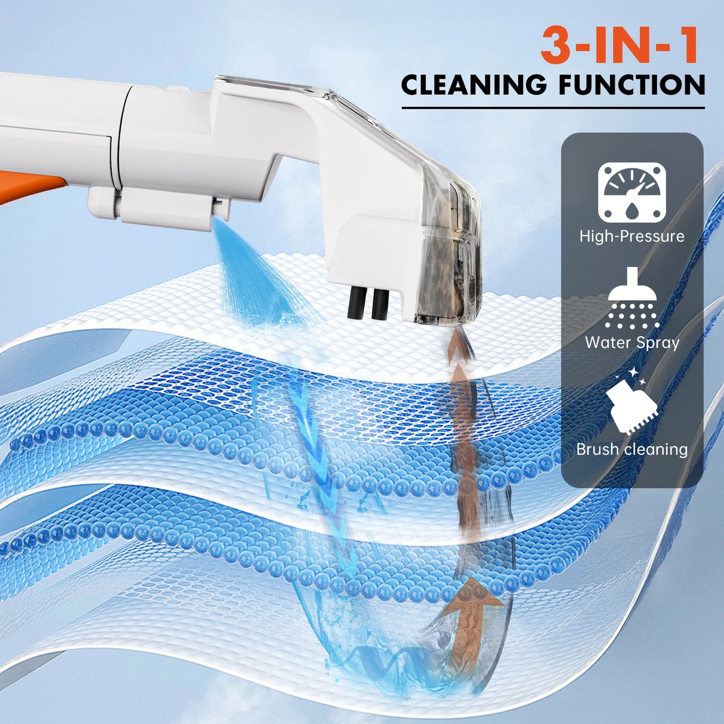 VAC ROBOEVO Shampouineuse