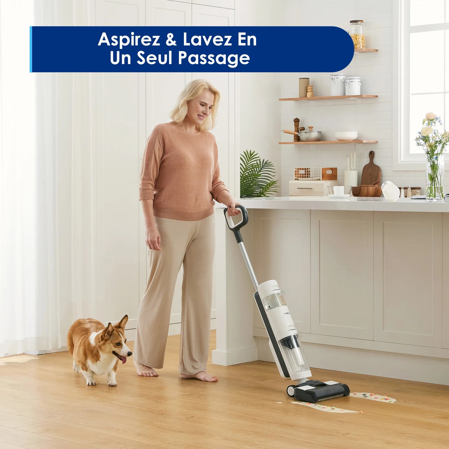 VAC iFLOOR 3 Aspirateur sec et humide Nettoyeur sans fil Tineco