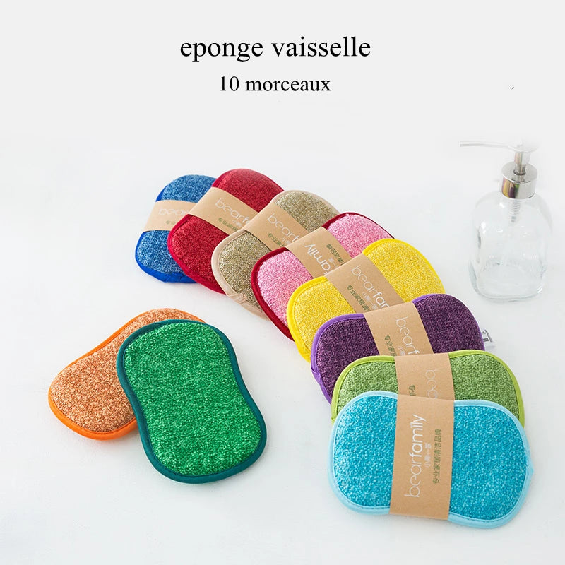 Éponge Magique Brosse De Nettoyage Cuisine 5-10 pièces