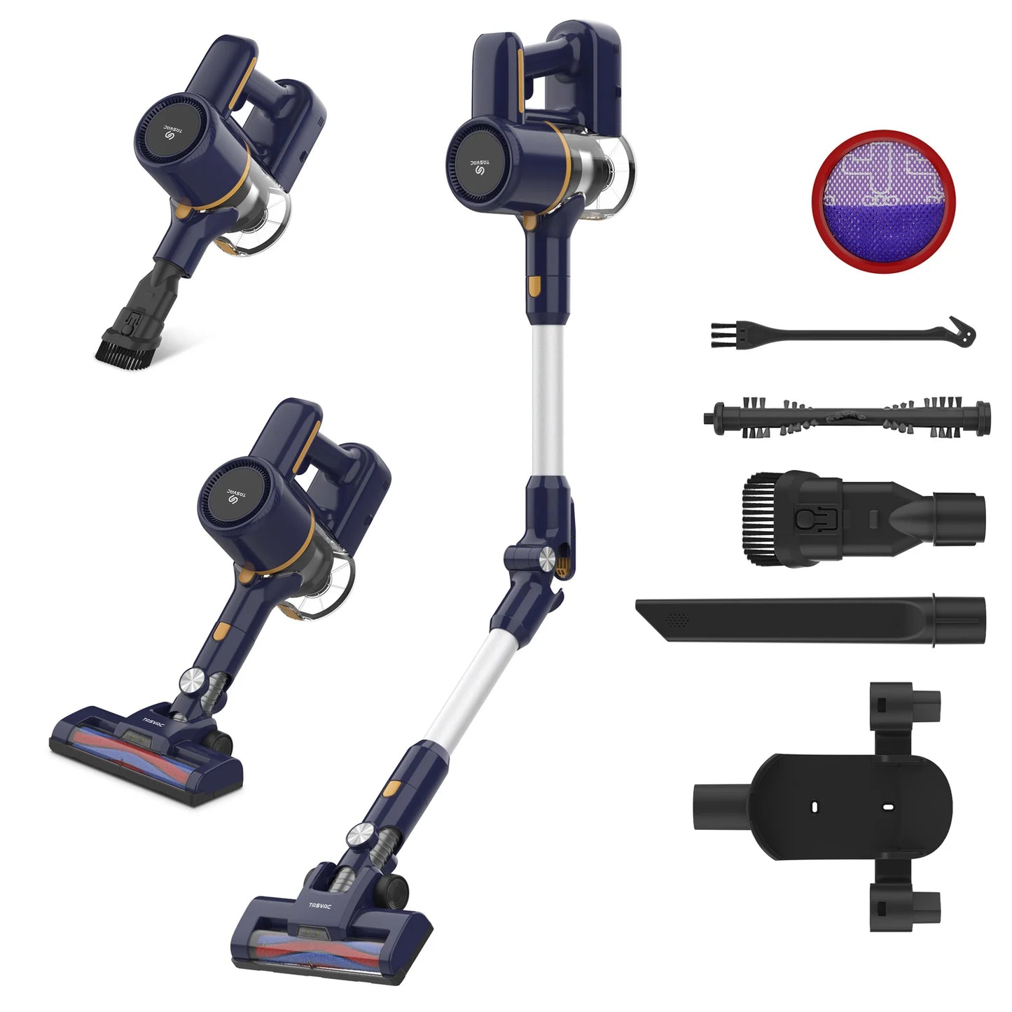 Aspirateur balai N7, amovible