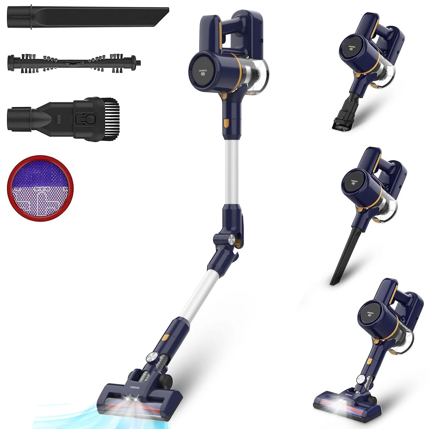 Aspirateur balai N7, amovible
