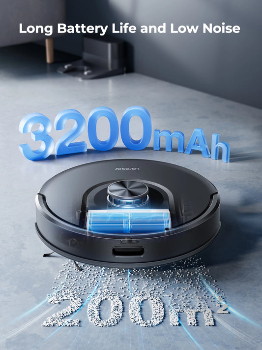VAC Robot 2025 Aspirateur Vadrouille poile animaux