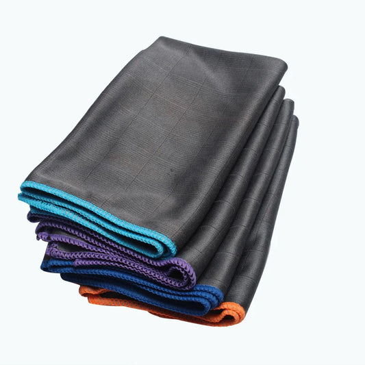 Chiffon de nettoyage sans trace en fibre de carbone réutilisable