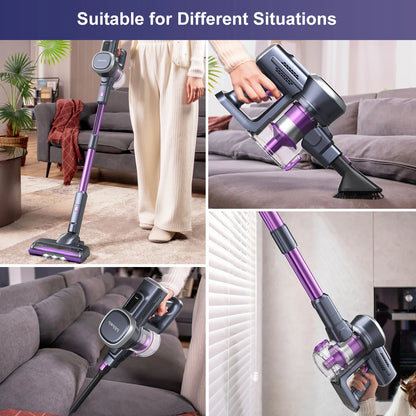 VAC  202 Aspirateur balai sans fil puissant et léger