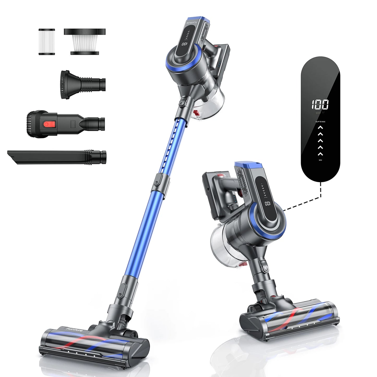 VAC S12 Aspirateurs sans fil 450W  Écran tactile
