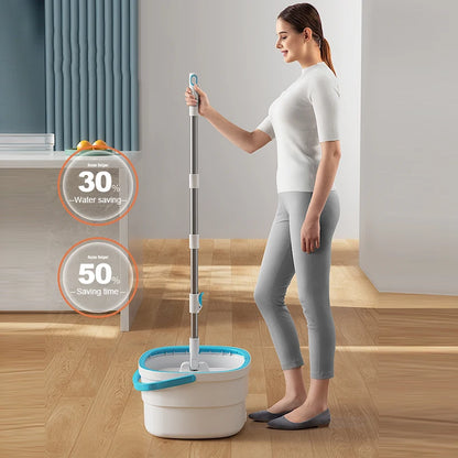 Serpillère à pression Nettoyage ménager 360°